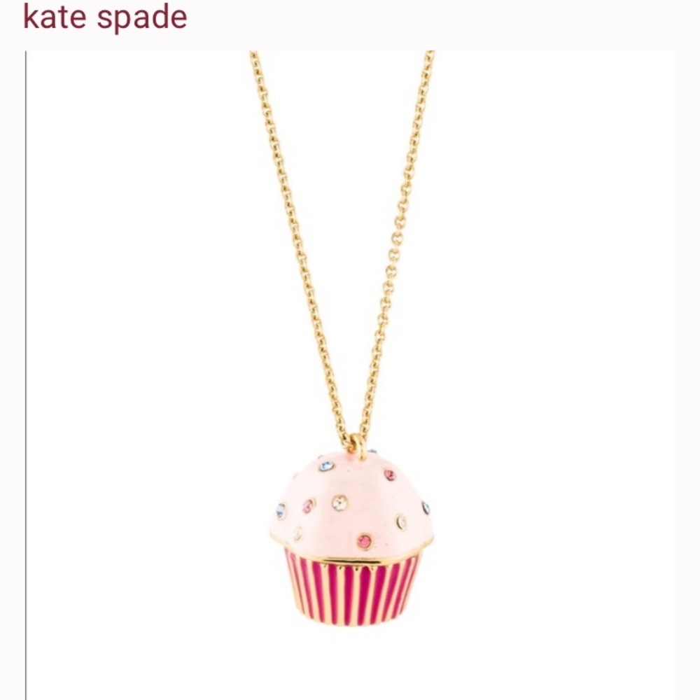 NWT Kate Spade Sugar Rush Cupcake Pendant Necklace